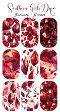 Load image into Gallery viewer, January - Garnet (2025 Birthstone Collection)