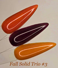Load image into Gallery viewer, Fall Solid Trio #3 - NO Shimmer