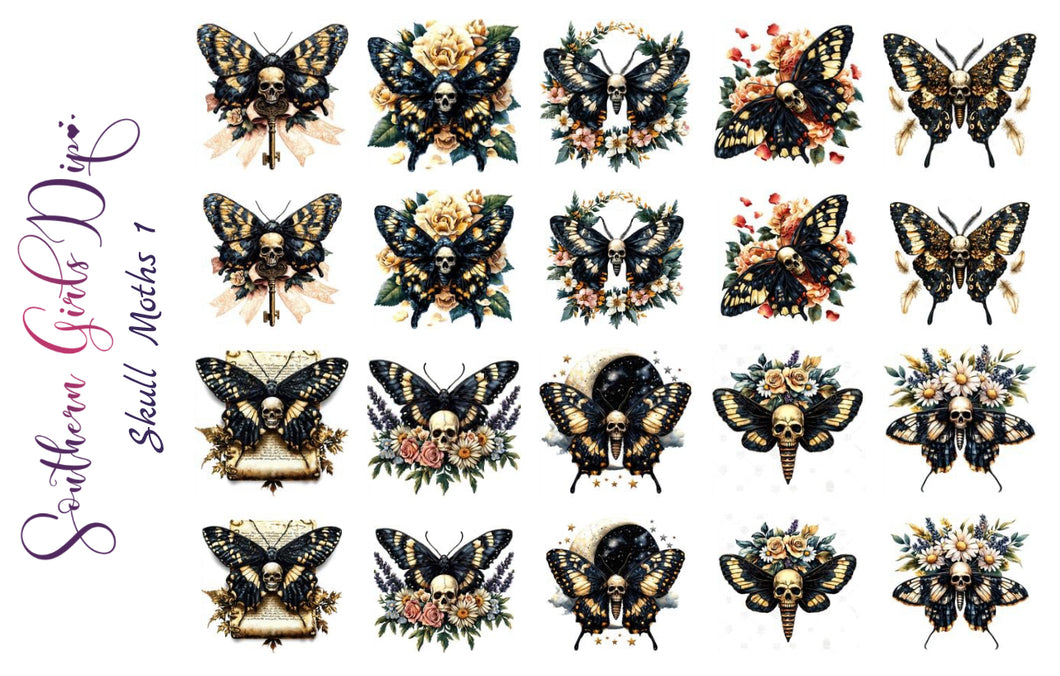 Skull Moths 1