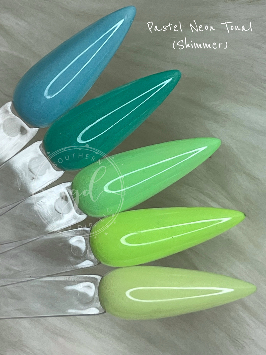 Pastel Neon Tonal (Shimmer)(BGY)