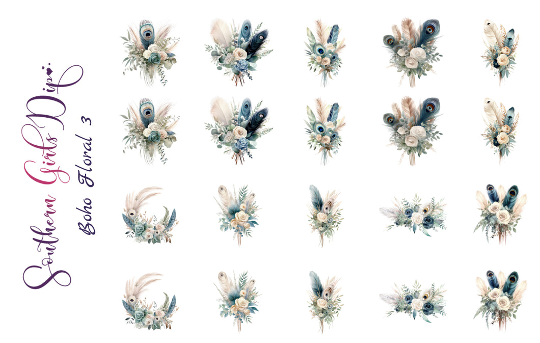 Boho Floral 3