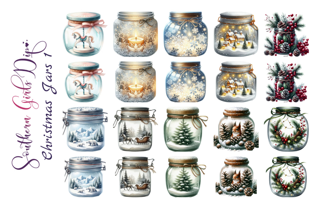 Christmas Jars 1